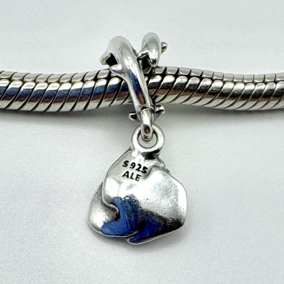 Pandora Rose in Bloom Dangle Sterling Silver Charm - Picture 4 of 4